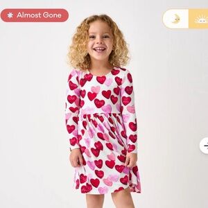 Little Sleepies - Candy Cuties Bow Back Skater Dress - 3T - NWT